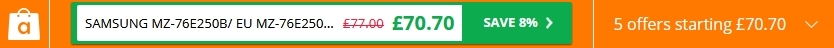 Avast Free Antivirus SafePrice toolbar with cheaper alternative and offers