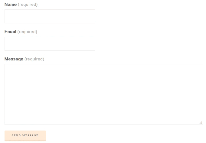 Jetpack Modules To Customize Your WordPress Blog - Contact Form Jetpack Module Contact Form display
