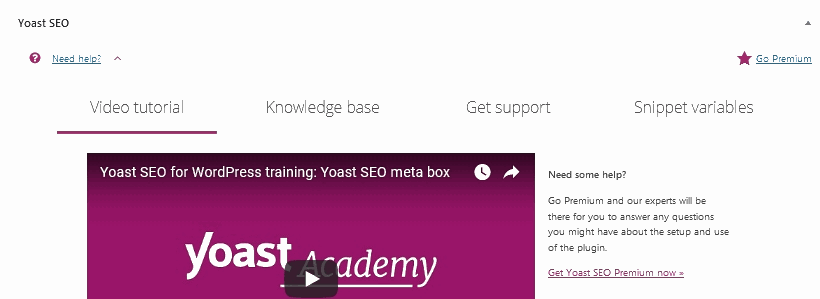best wordpress plugins yoast seo help button One of the best wordpress plugins yoast seo help & knowledge base screen