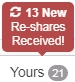 Tailwind Pinterest scheduler review - tailwind tribe re-share notification Tailwind Pinterest app schedulers tribe new reshare notifications icon