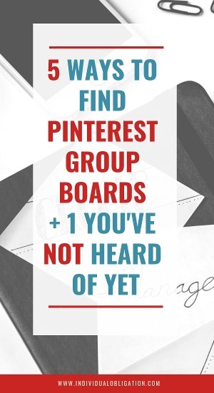 5 ways to find pinterest group boards + 1 you've not heard of yet