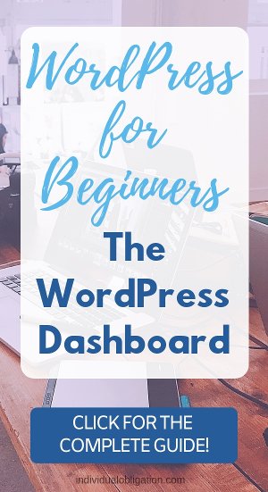 WordPress for beginners - The WordPress Admin Dashboard