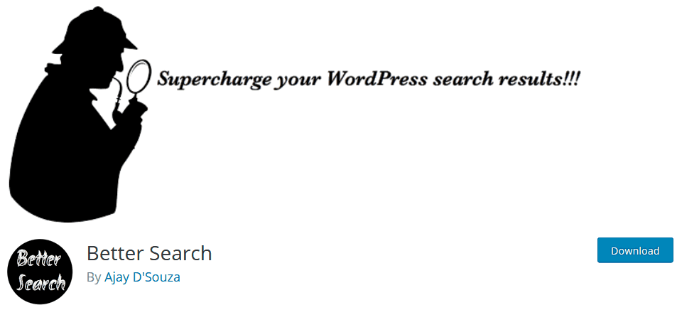 WordPress Plugin To Improve Searches With The WordPress Search Plugin Better Search