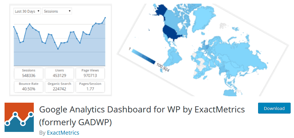 How To Setup Google Analytics On WordPress Using The Plugin Google Analytics Dashboard For Wp By Exactmetrics Formerly Gadwp
