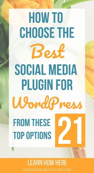 Social Media Plugin For WordPress Social Media Marketing WordPress For Beginners Blogging Tips