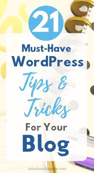 Wordpress Tips Tricks & Hacks For Beginner Bloggers Blogging Tips WordPress For Beginners