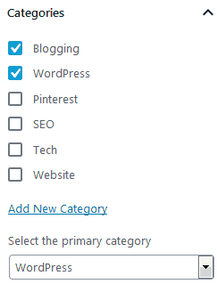 Before You Hit Publish In WordPress Optimize Set Your WordPress Categories