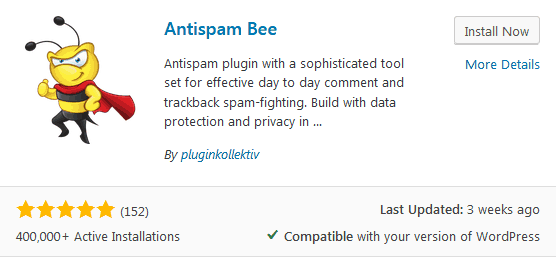 Before You Write Your First Blog Post Install An Antispam Plugin Like Antispam Bee
