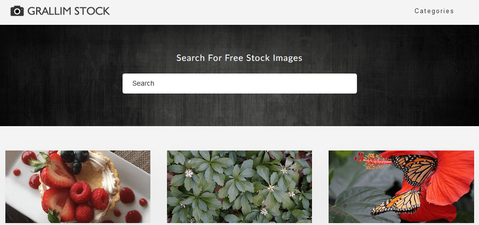 Free Stock Photography Images Using The Grallim Stock Website