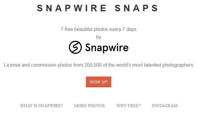 Free Stock Photography Images Using The Snapwire Snaps Website