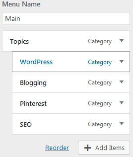 Frequently asked questions about WordPress (FAQ) - How to change the navigation menu