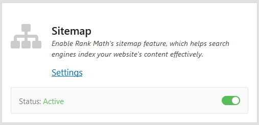 Sitemap Rank Math Module Addon Feature