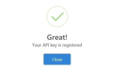 Image Seo Api Key Registed For The Alt Text Automatic Generator