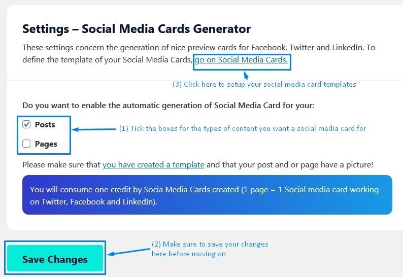 Image Seo Setting Up The Social Media Cards Generator