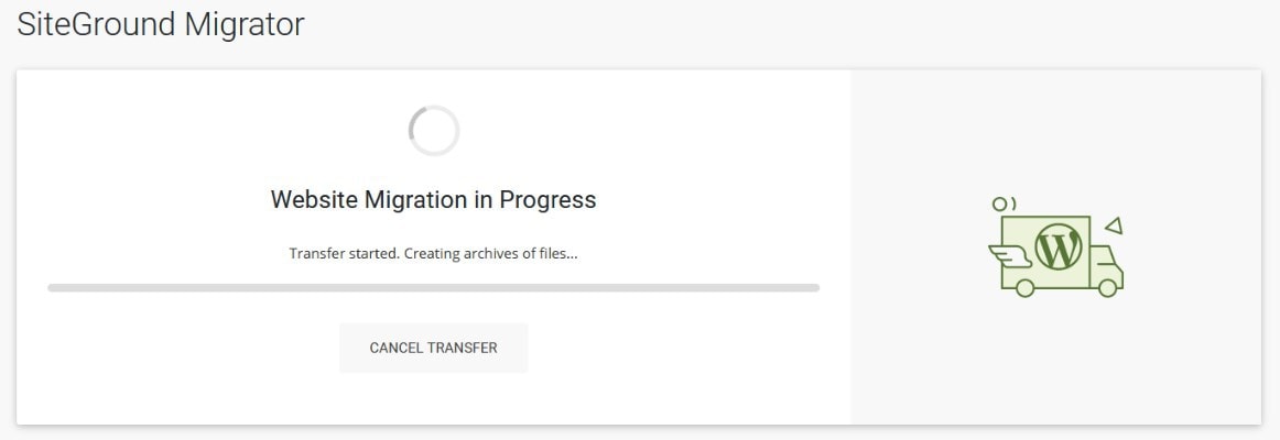 Siteground Migrator Plugin To Transfer From Bluehost To Siteground