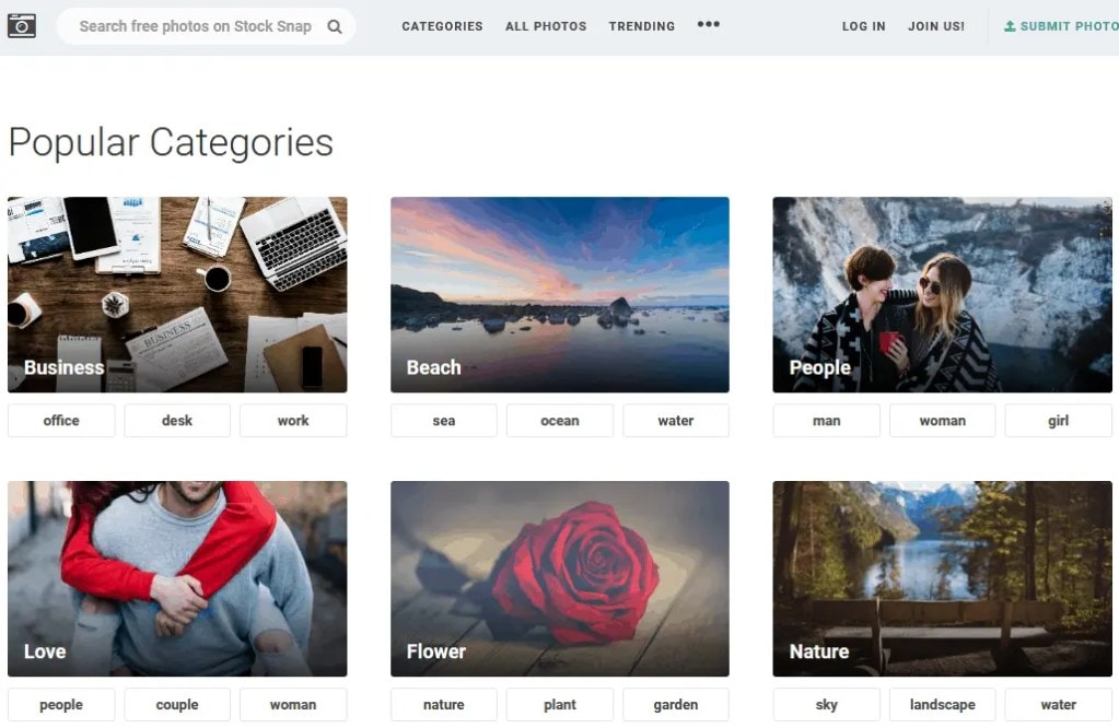 Free Stock Photography Images Using The Stock Snap Website
