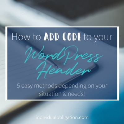 wordpress header featured