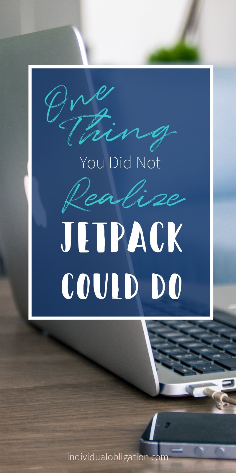 One thing you did not realize JetPack could do - create a contact form in wordpress