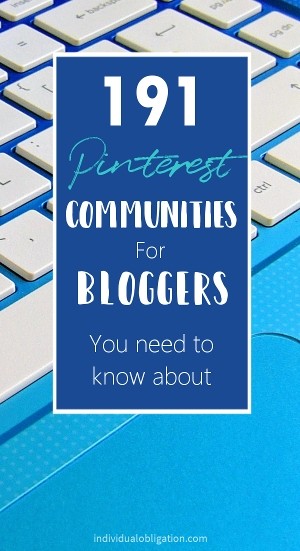 191 Pinterest communities for bloggers you need to know about