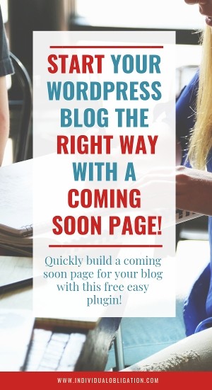 Start your WordPress blog the right way with this WordPress coming soon plugin!