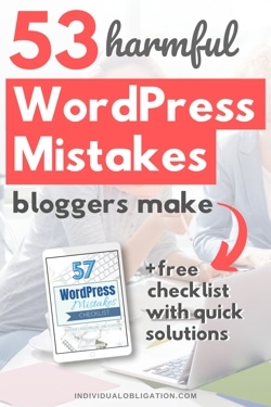 53 mistakes beginners make when they start a wordpress blog and a free checklist to fix them