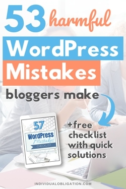 53 mistakes beginners make when they start a wordpress blog and a free checklist to fix them