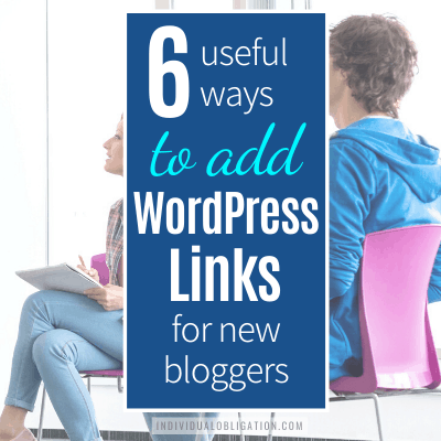 Wordpress Links Guide For New Bloggers