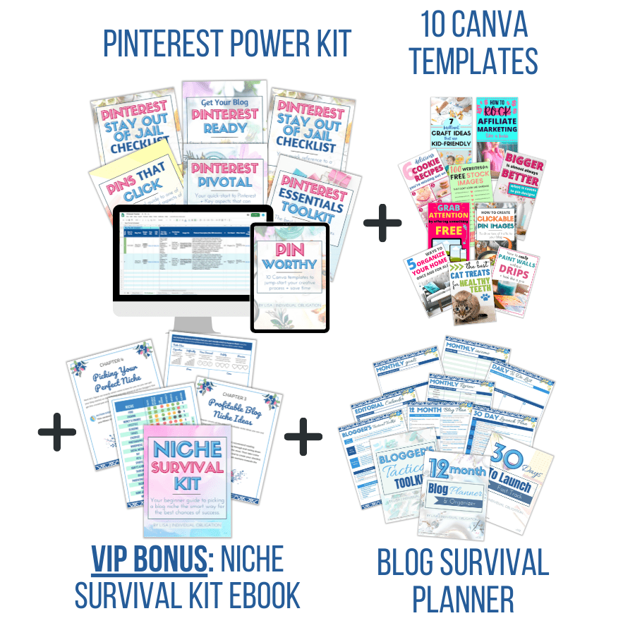 Niche Suvival Kit Mockup